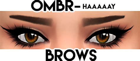 My Sims 4 Blog Maxis Match Eyebrows By Simplifiedsimi