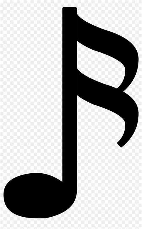 Open 1 8 Music Note Free Transparent Png Clipart Images Download