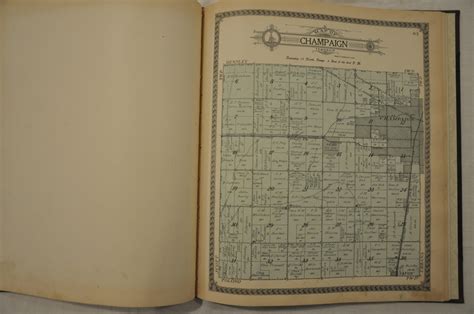 Standard Atlas of Champaign County, Illinois | Curtis Wright Maps
