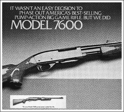 Remington Model 760 And Model 7600 Rifles Remington Society Of America