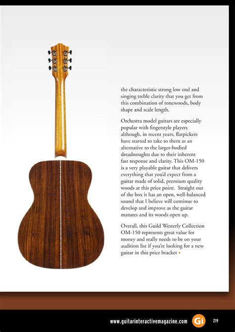 They are designated om1 , om2 , etc., in numerical order. Guitar Interactive Praises the Guild OM-150! | Guild Guitars
