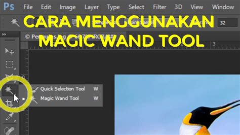 Cara Menggunakan Magic Wand Tool Di Photoshop Tutorial Photoshop