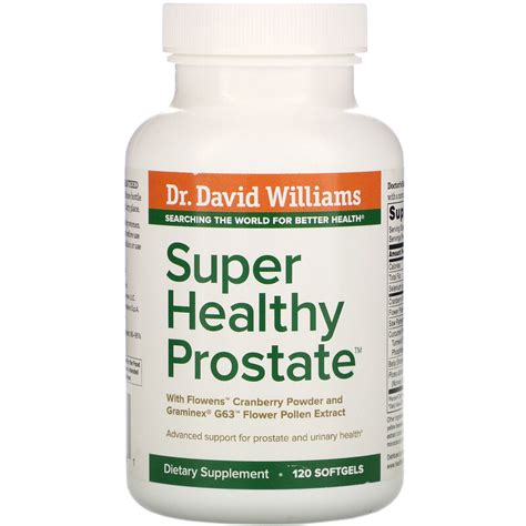 59,754 likes · 64 talking about this. Dr. Williams, Super Healthy Prostate, 120 Softgels - iHerb