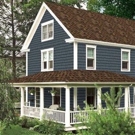 Now check out these 53 exterior paint colors below for house with brown roof as an inspiration to follow. Brown painting Colors - 50 Beautiful Exterior Paint Colors For House With Brown Roof… | Exterior ...