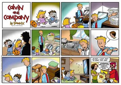 A Comic Strip With An Image Of People In The Kitchen