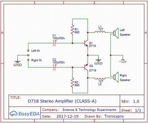 Best Amplifier Circuit Diagram Wiring Draw And Schematic
