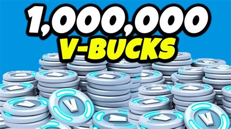 1000000 V Bucks In Fortnite Chaos Youtube