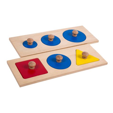 Printable shape puzzles for toddlers. Multiple Shape Puzzles (LJLT004) by Leader Joy Montessori USA