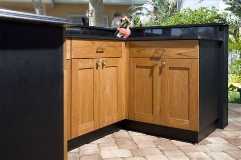 Ipe wood decking and ipe outdoor kitchen cabinets. Spellbinding Outside Kitchen Cabinets for Less With ...