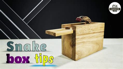 Making A Wooden Snake Box Youtube