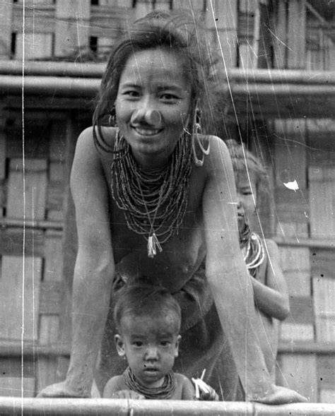 1944 Photo Of A Young Apatani Woman From North East India Who Has