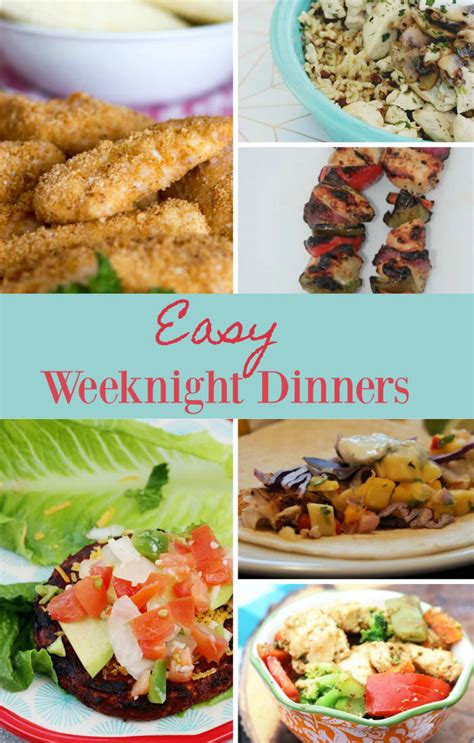 Easy Weeknight Dinners Momtrends