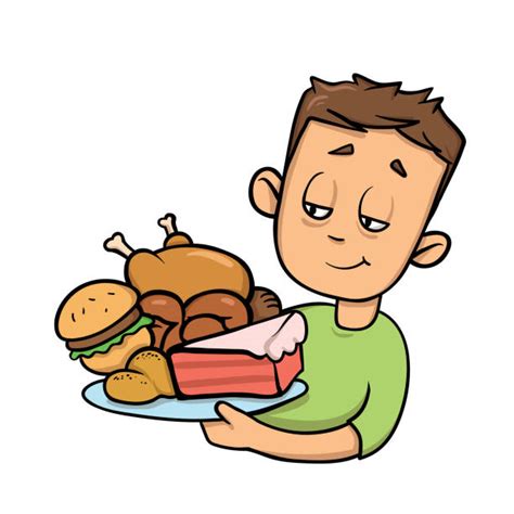 Eating Too Much Illustrations Royalty Free Vector Graphics And Clip Art