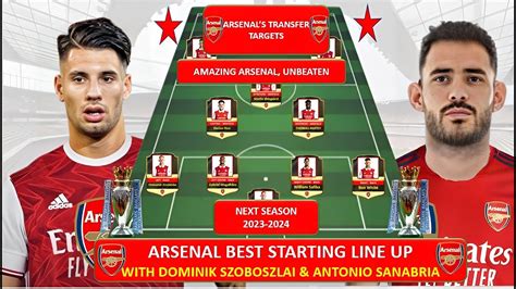 amazing arsenal arsenal predicted lineup with transfers ~ arsenal transfer news arsenal s