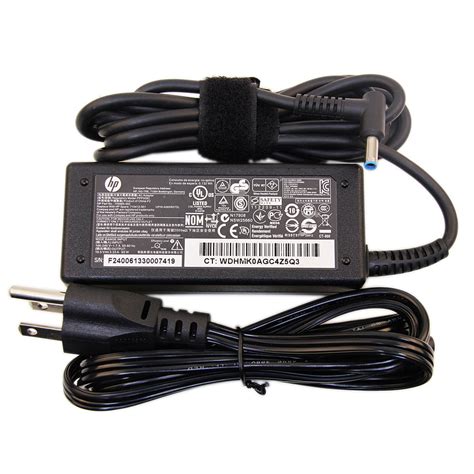 Original Hp 195v 334a 65w Hp Ac Adapter Hp Laptop Charger Hp Power
