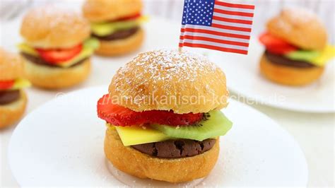 Fruit Burger American Kochende