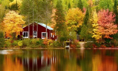 Autumn Lake Wallpapers Top Free Autumn Lake Backgrounds Wallpaperaccess