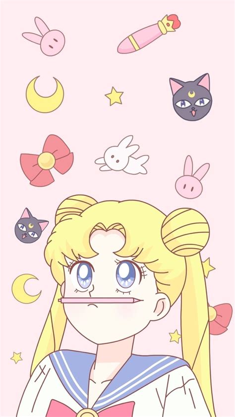 Kawaii Sailor Moon Wallpaper Iphone Free 4k Wallpaper