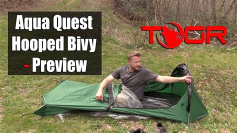 Lots Of Space Aqua Quest Hooped Bivy Preview Youtube