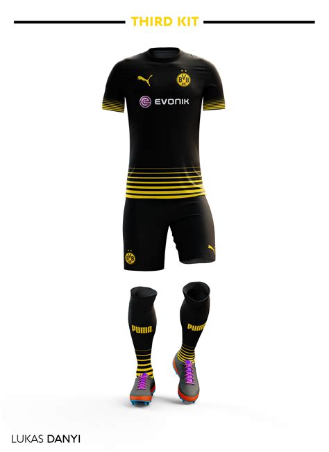 Borussia Dortmund Football Kit 1718 On Behance