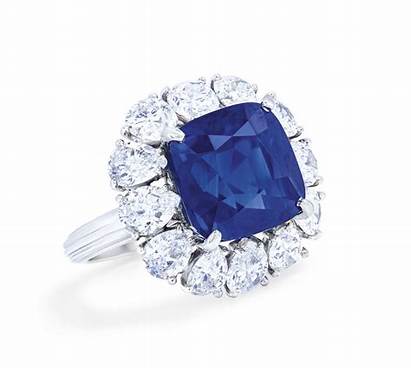 Sapphire Ring Cartier Diamond Important Lot Christie
