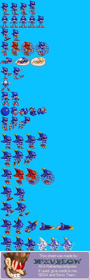 Custom Edited Sonic The Hedgehog Customs Metal Sonic Sonic 3
