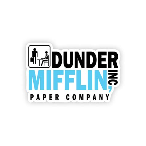 Dunder Mifflin Paper Company Sticker