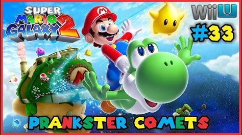 Super Mario Galaxy 2 Walkthrough Part 33 Prankster Comets 60fps Wii
