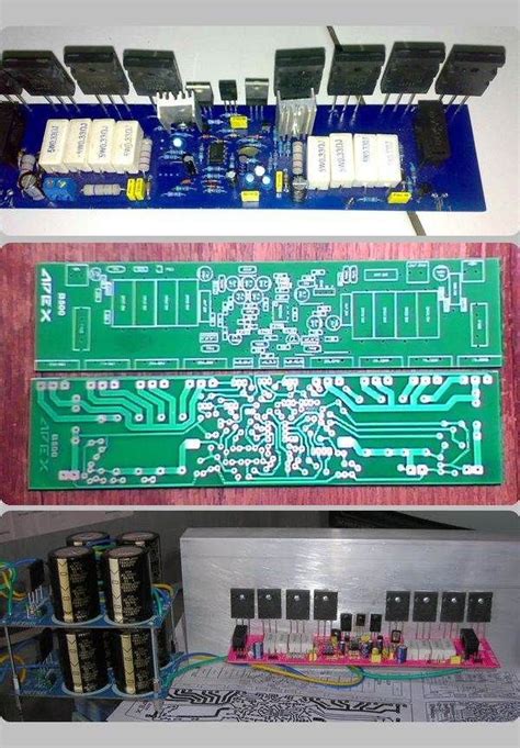 Circuitdiagram.net provides huge collection of electronic circuit design : 500W Power Amplifier Circuit Apex B500 | Amplificador de audio, Amplificador, Electrónica