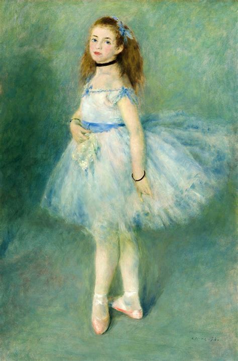 Pierre Auguste Renoir Girl The Dancer Ballet Amazing Quality Repro On