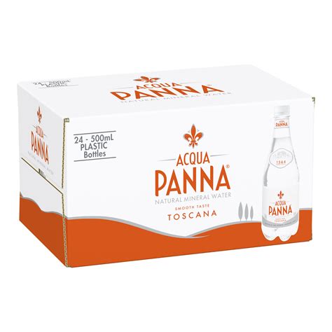 Acqua Panna Natural Spring Water 16 9 Fl Oz Plastic Bottles 24 Count