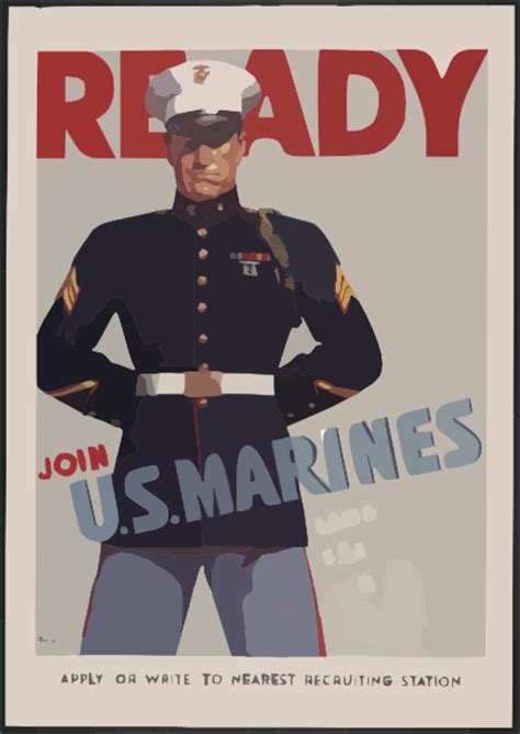 Ready Join U S Marines Sundblom Clip Art At Clker Com Vector Clip Art Online Royalty