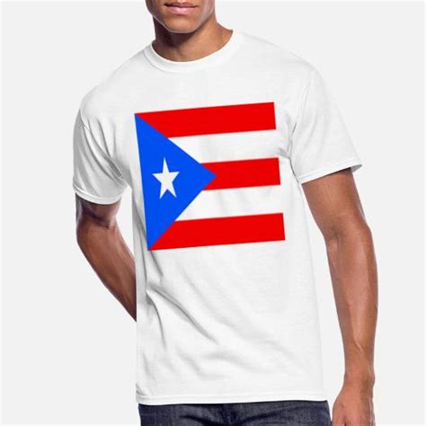 Puerto Rican Flag Mens 5050 T Shirt Spreadshirt