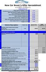I need a excel worksheet to calc an auto lease. CarBuyingTips.com Free Spreadsheet Download Area