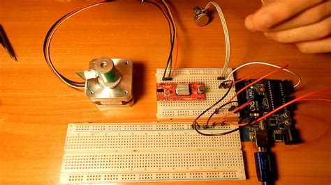 Arduino Stepper Motor Speed Control With Potentiometer Youtube