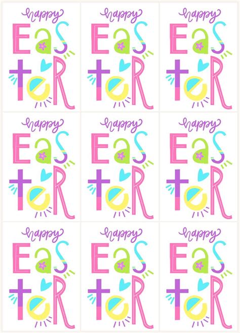 Religious Easter Free Printable Gift Tags Originalmom