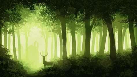 Forest By Hatschyuh On Deviantart