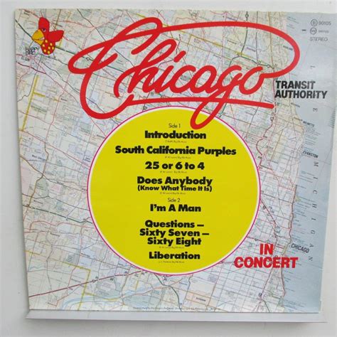 Disc Vinil Lp Chicago Transit Authority Live In Concert Hifi
