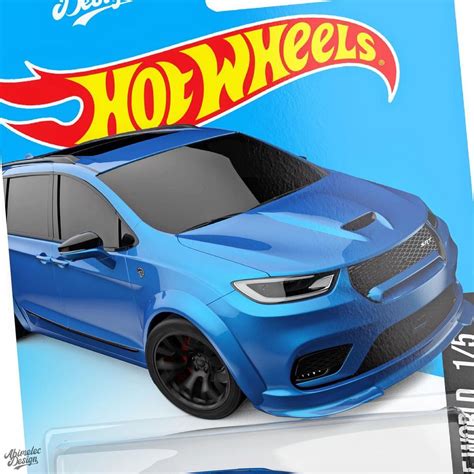 Chrysler Pacifica Hellcat Widebody Rendering Shows Hot Wheels Muscle Autoevolution