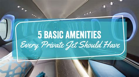 5 Basic Amenities Every Private Jet Should Have Jettly Private Jet