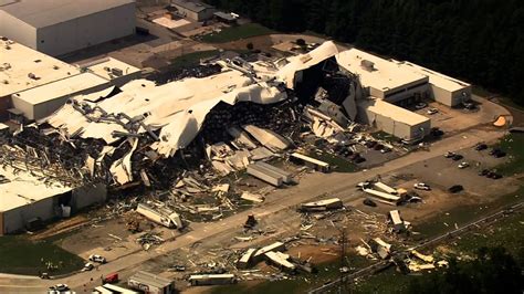 North Carolina tornado that damaged Pfizer plant and shut down