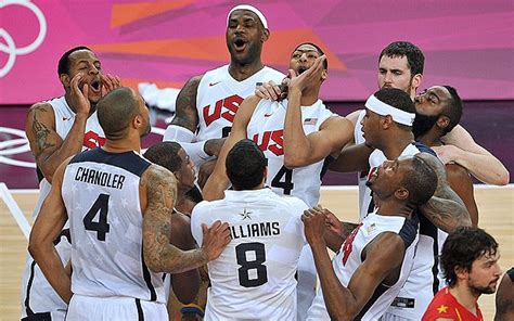 Where did the 'dream team' nickname. London 2012 Olympics: USA 'Dream Team' retain gold medal ...