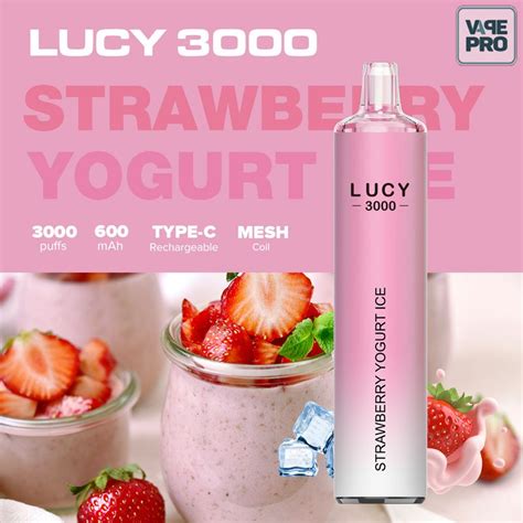 Pod DÙng 1 LẦn CÓ SẠc Pin Lucy 10ml 3000 Hơi Disposable By Lucy