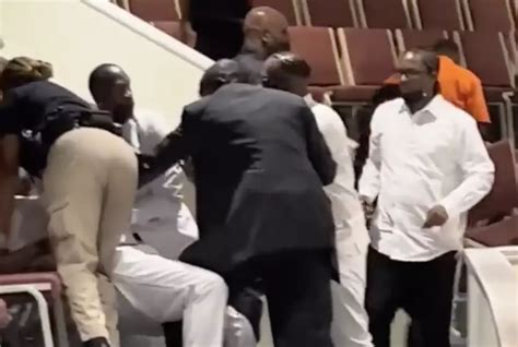 Watch As A Fight Breaks Out At Funeral Service In Louisiana