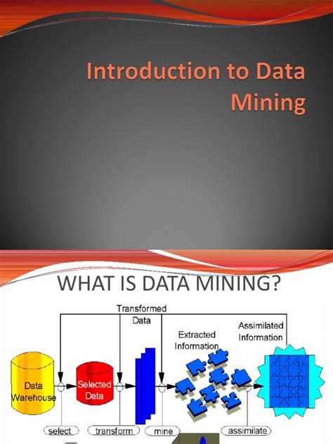 introduction to data mining ppt data mining statistical classification