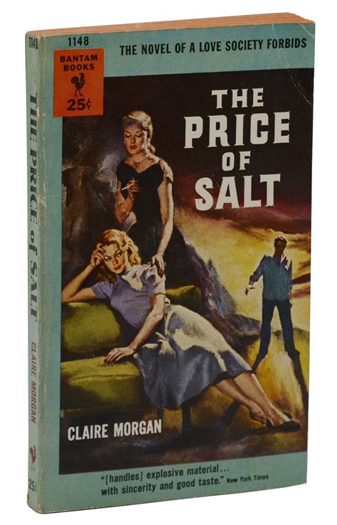 The Price Of Salt By Highsmith Patricia Writing As Claire Morgan