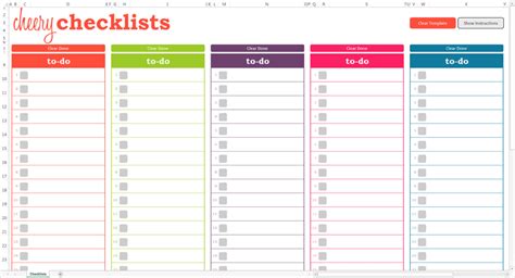13  Checklist Templates - Word Excel PDF Formats