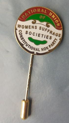 Enamel Reproduction Nuwss Suffragist Suffragette Stick Pin Badge Brooch By Nuwss Supporters