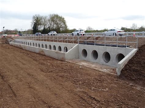 Drainage Culverts Under The A4104 © Philip Halling Geograph Britain
