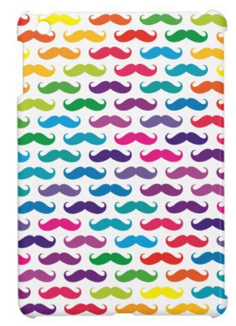 Rainbow Ipad Mini Case Mustache Sprinkles Outdoor Blanket Iphone